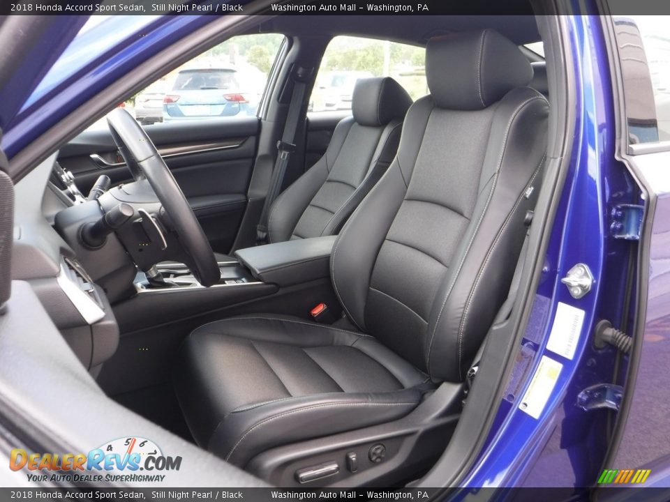2018 Honda Accord Sport Sedan Still Night Pearl / Black Photo #11