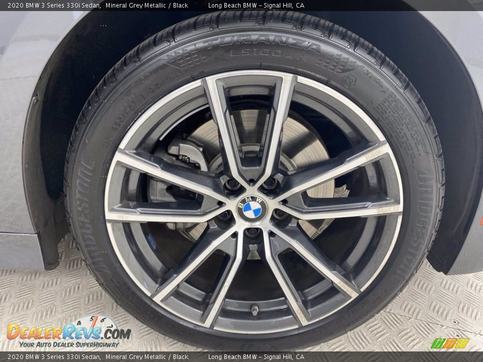 2020 BMW 3 Series 330i Sedan Mineral Grey Metallic / Black Photo #6