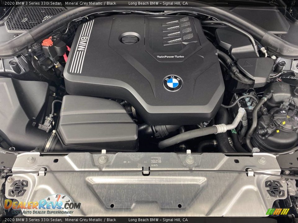 2020 BMW 3 Series 330i Sedan Mineral Grey Metallic / Black Photo #12
