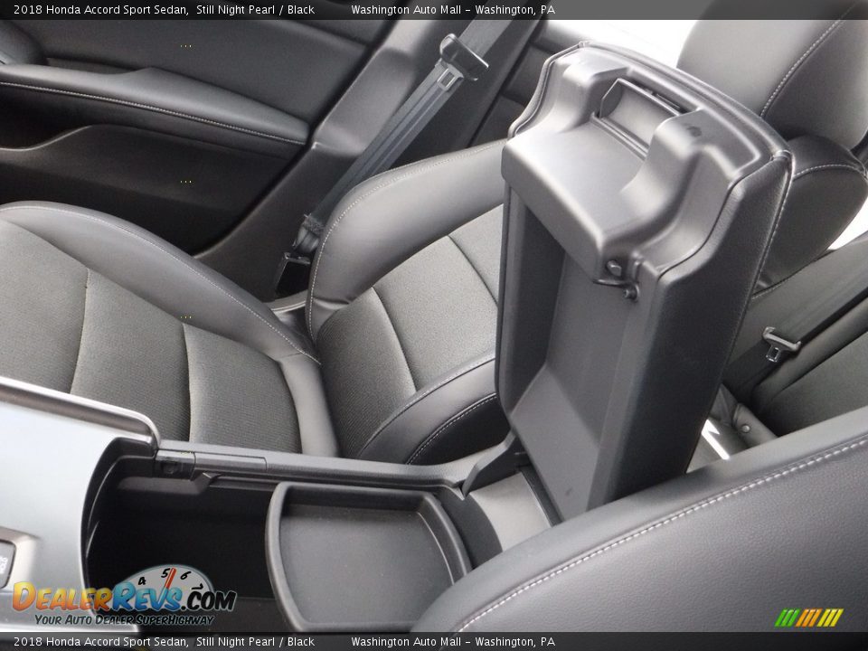2018 Honda Accord Sport Sedan Still Night Pearl / Black Photo #27