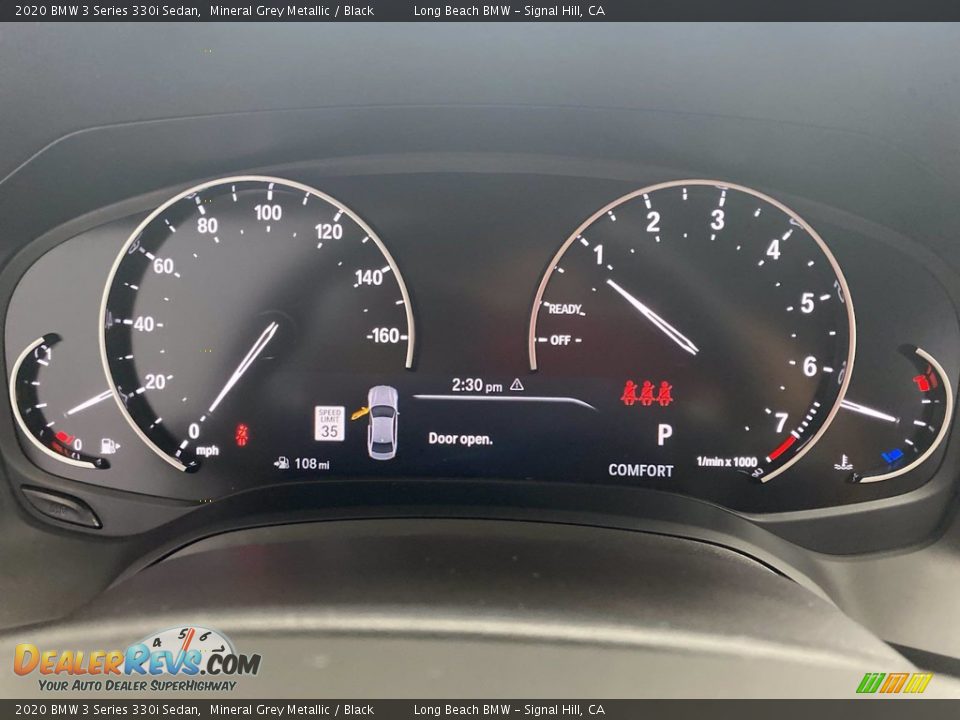 2020 BMW 3 Series 330i Sedan Mineral Grey Metallic / Black Photo #21