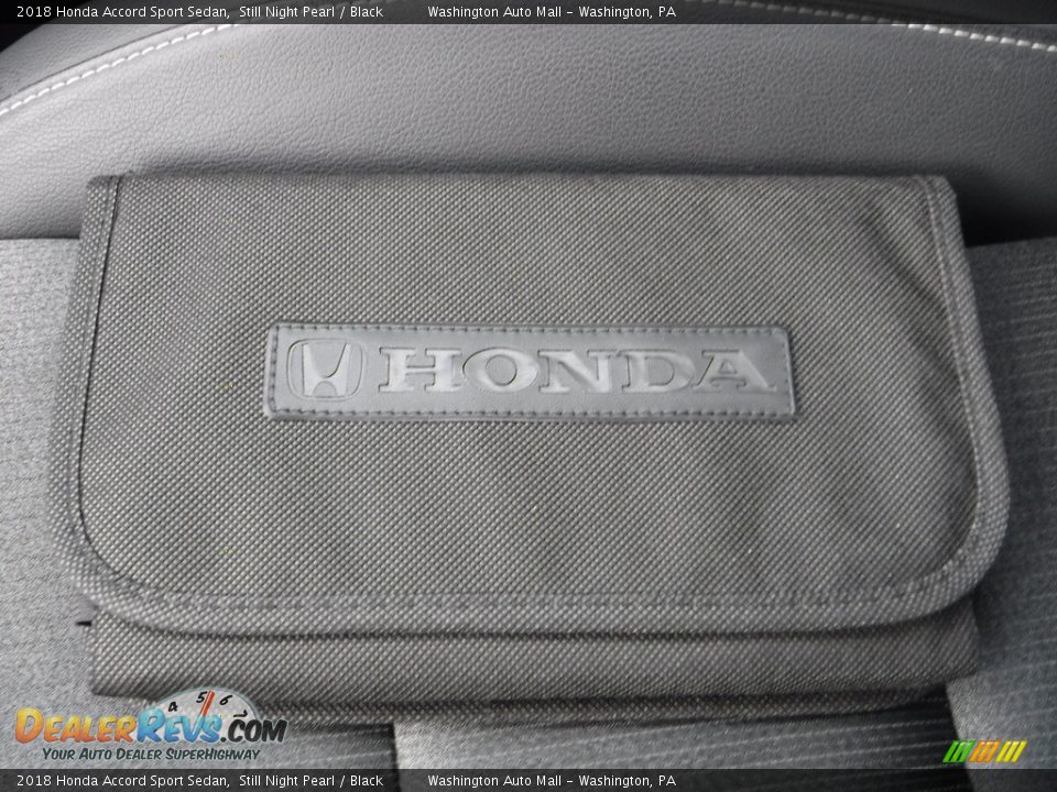 2018 Honda Accord Sport Sedan Still Night Pearl / Black Photo #29