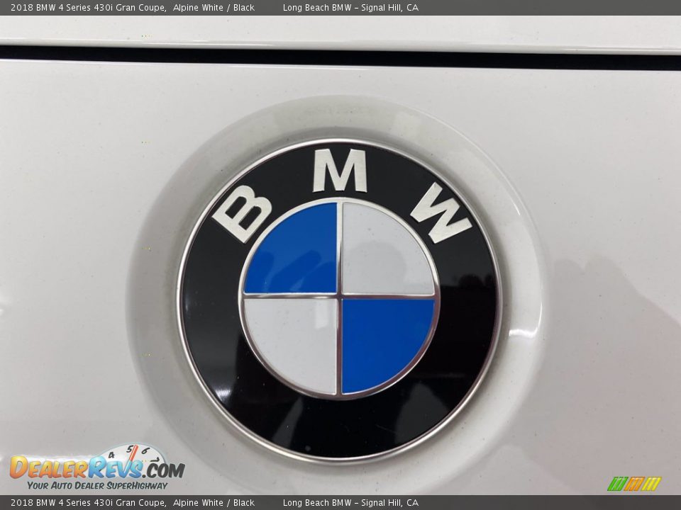 2018 BMW 4 Series 430i Gran Coupe Alpine White / Black Photo #8