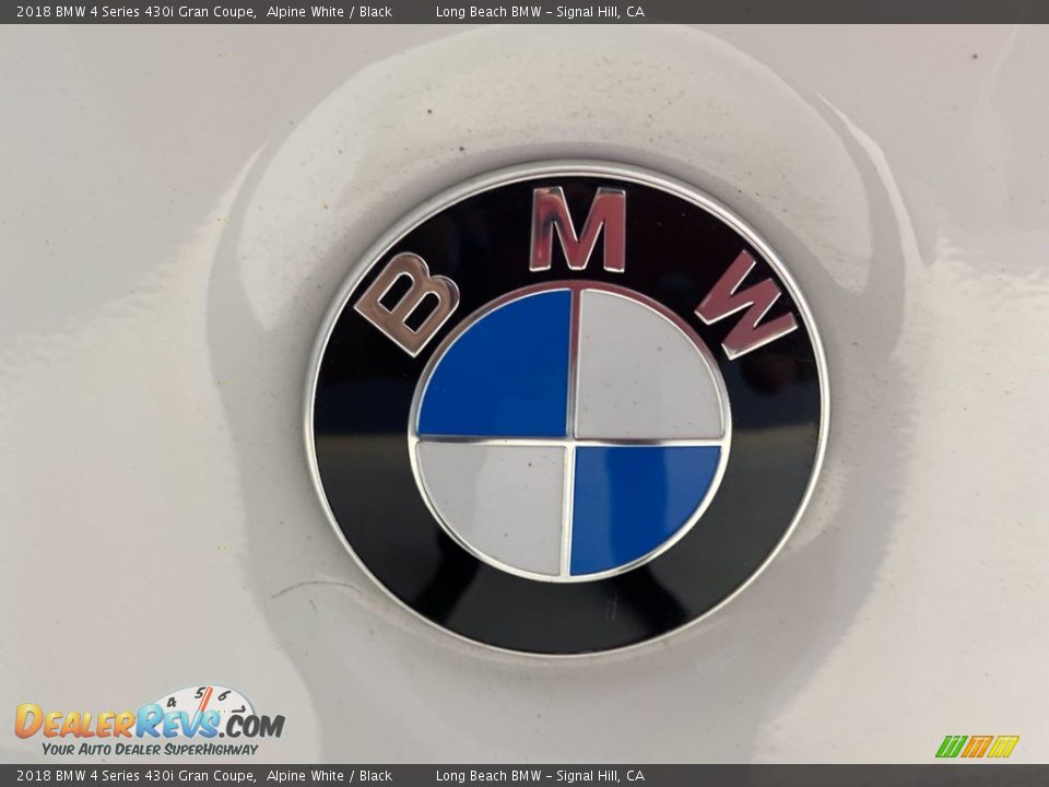2018 BMW 4 Series 430i Gran Coupe Alpine White / Black Photo #11
