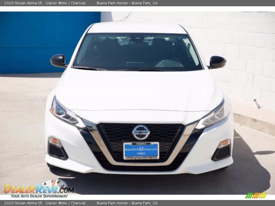 2020 Nissan Altima SR Glacier White / Charcoal Photo #7