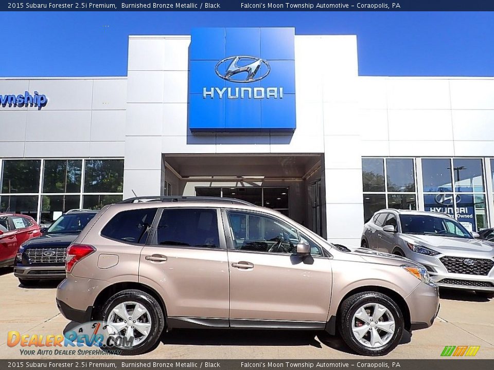 2015 Subaru Forester 2.5i Premium Burnished Bronze Metallic / Black Photo #1