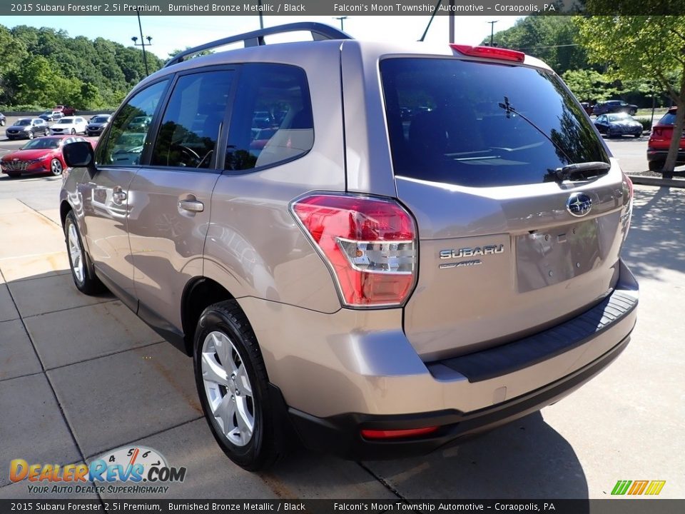 2015 Subaru Forester 2.5i Premium Burnished Bronze Metallic / Black Photo #5