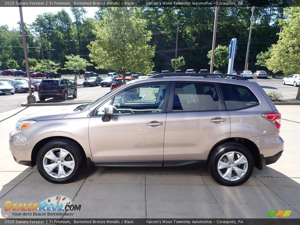 2015 Subaru Forester 2.5i Premium Burnished Bronze Metallic / Black Photo #6