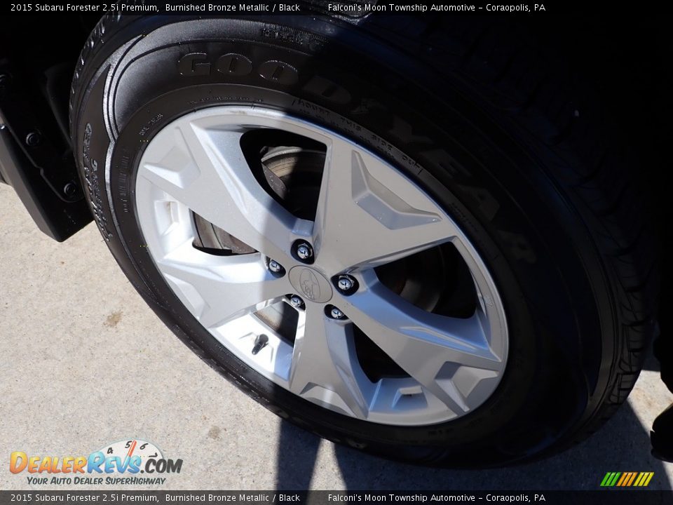 2015 Subaru Forester 2.5i Premium Burnished Bronze Metallic / Black Photo #10