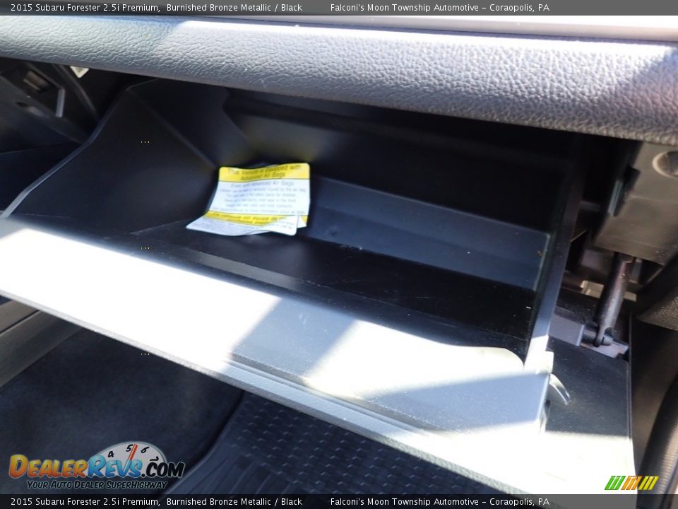 2015 Subaru Forester 2.5i Premium Burnished Bronze Metallic / Black Photo #14