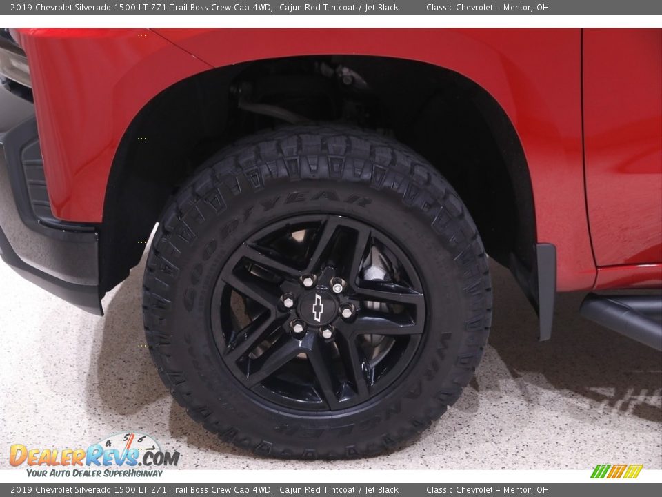 2019 Chevrolet Silverado 1500 LT Z71 Trail Boss Crew Cab 4WD Cajun Red Tintcoat / Jet Black Photo #26