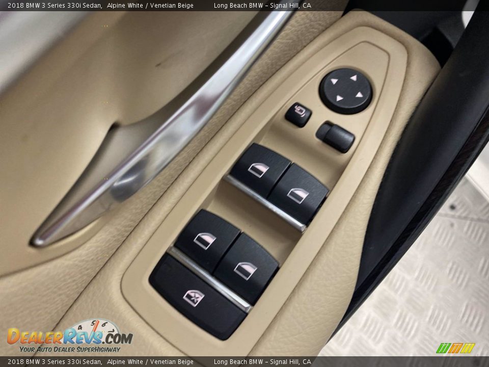 2018 BMW 3 Series 330i Sedan Alpine White / Venetian Beige Photo #14