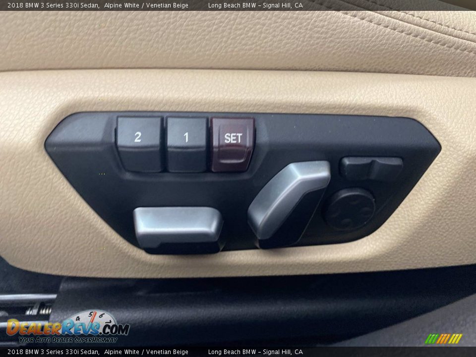 2018 BMW 3 Series 330i Sedan Alpine White / Venetian Beige Photo #15