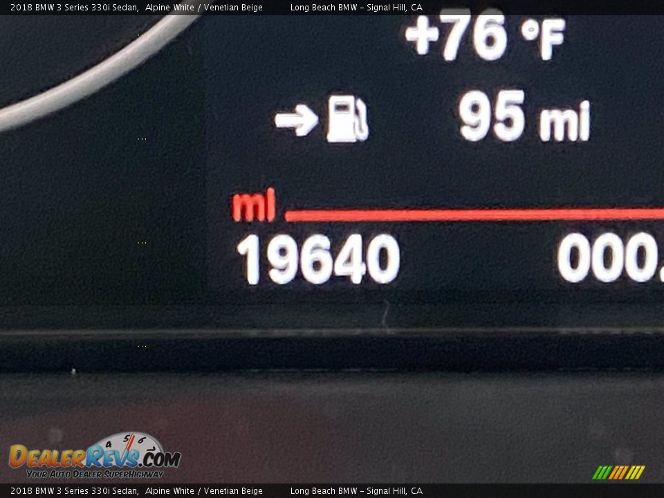2018 BMW 3 Series 330i Sedan Alpine White / Venetian Beige Photo #22