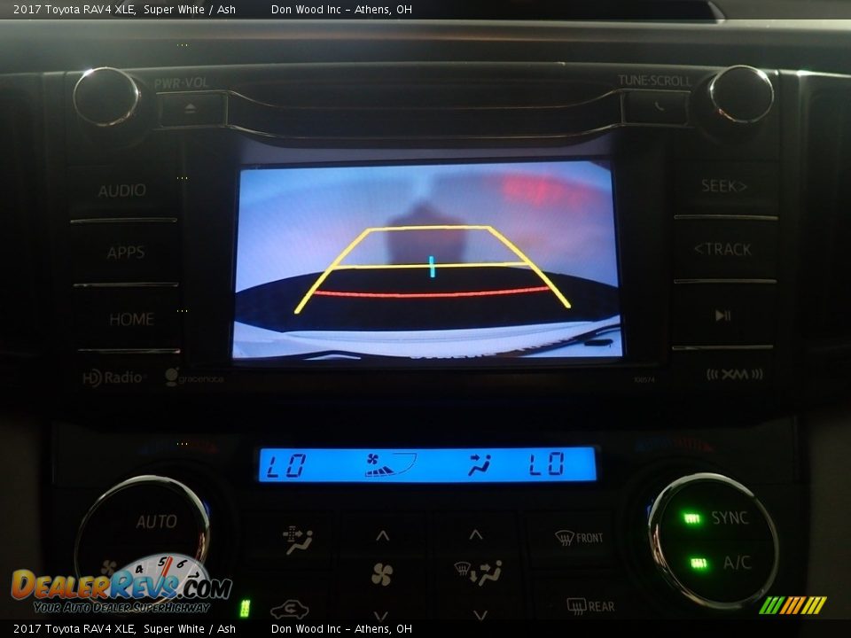 2017 Toyota RAV4 XLE Super White / Ash Photo #2