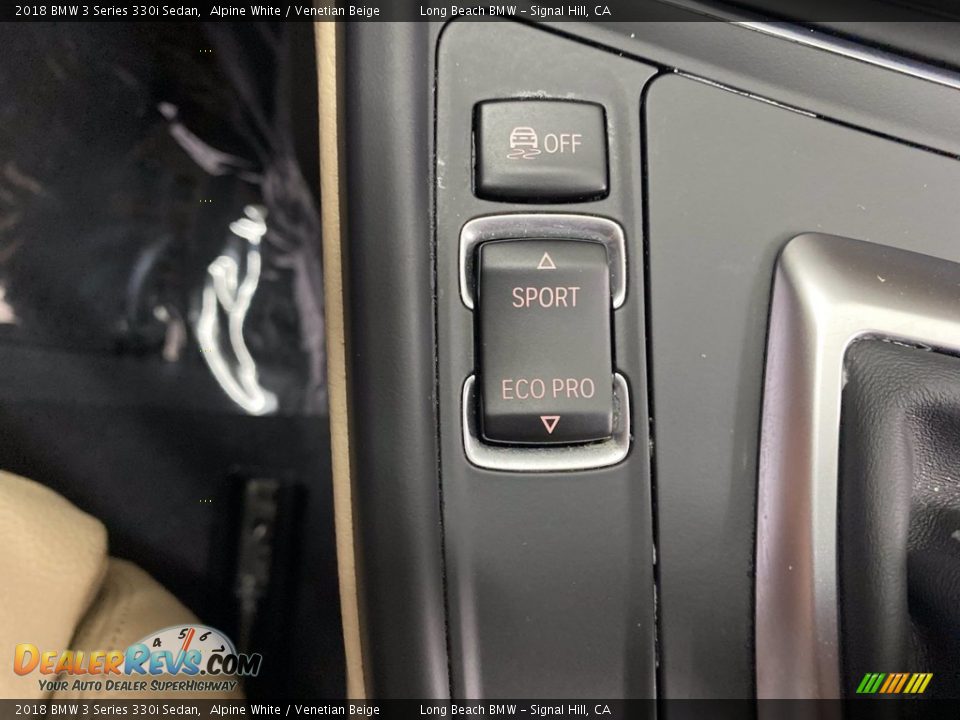 2018 BMW 3 Series 330i Sedan Alpine White / Venetian Beige Photo #28
