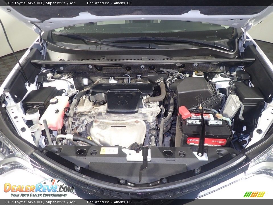 2017 Toyota RAV4 XLE Super White / Ash Photo #7