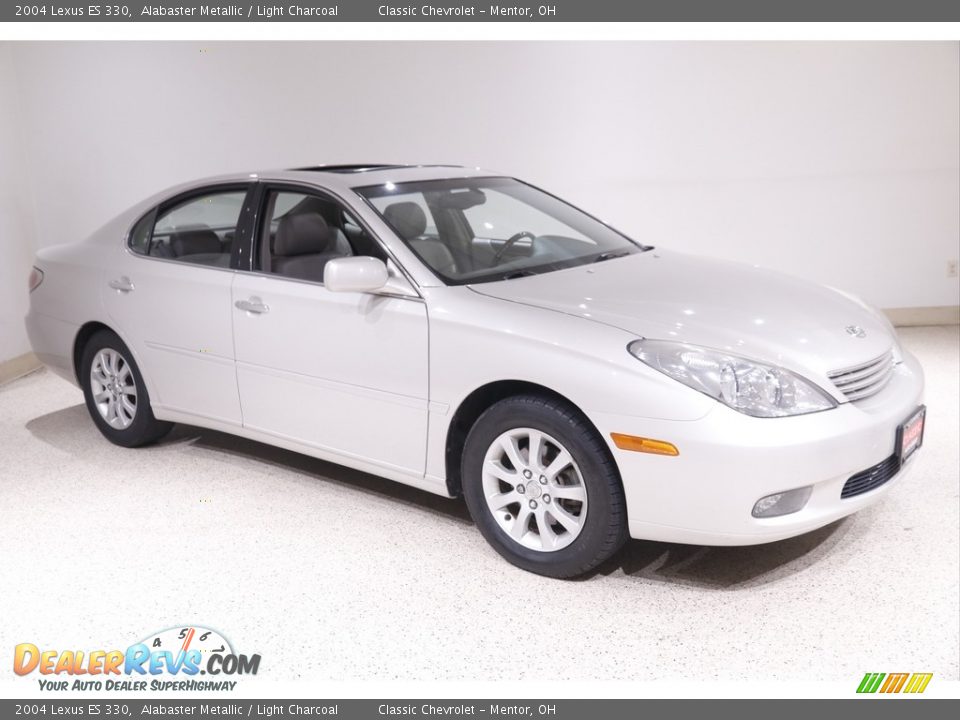 2004 Lexus ES 330 Alabaster Metallic / Light Charcoal Photo #1