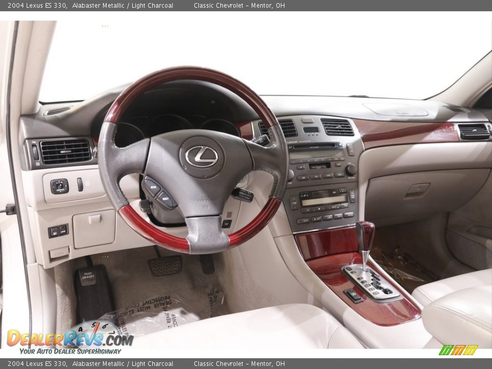 2004 Lexus ES 330 Alabaster Metallic / Light Charcoal Photo #6