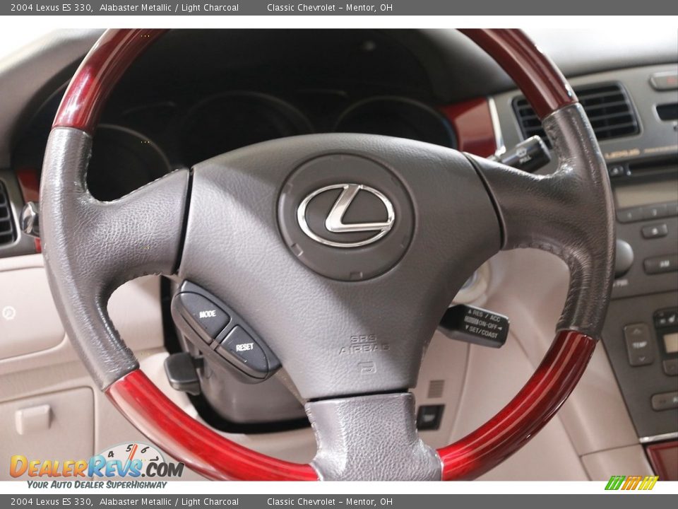 2004 Lexus ES 330 Alabaster Metallic / Light Charcoal Photo #7