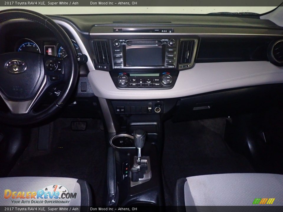 2017 Toyota RAV4 XLE Super White / Ash Photo #26