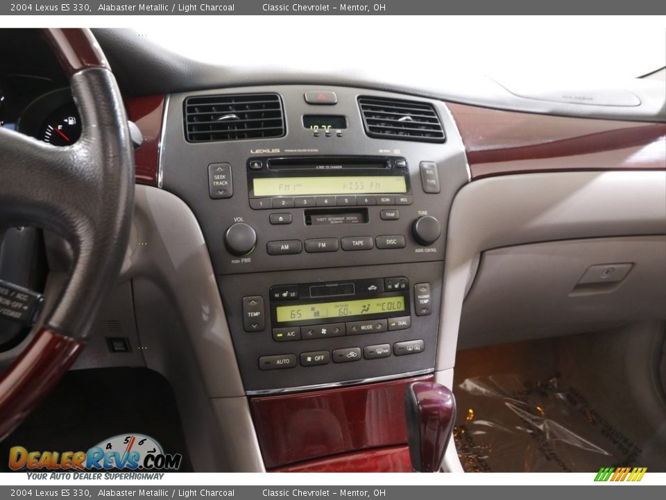 2004 Lexus ES 330 Alabaster Metallic / Light Charcoal Photo #9