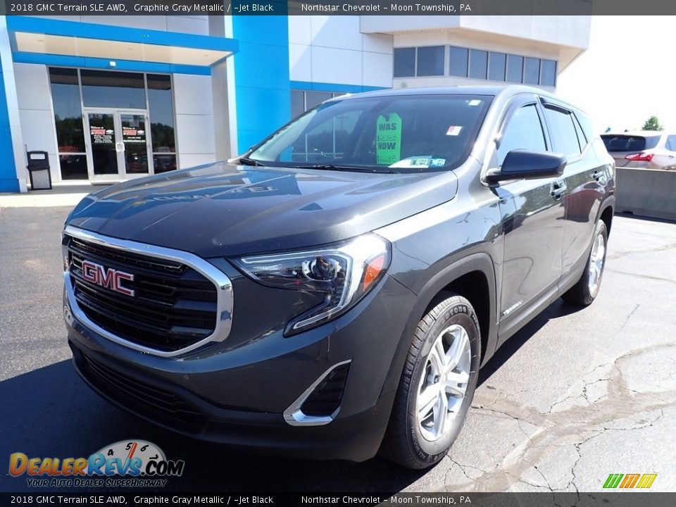 2018 GMC Terrain SLE AWD Graphite Gray Metallic / ­Jet Black Photo #2