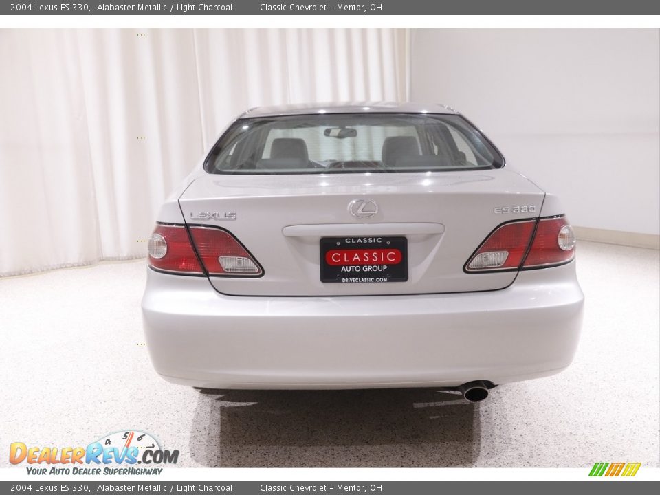 2004 Lexus ES 330 Alabaster Metallic / Light Charcoal Photo #15