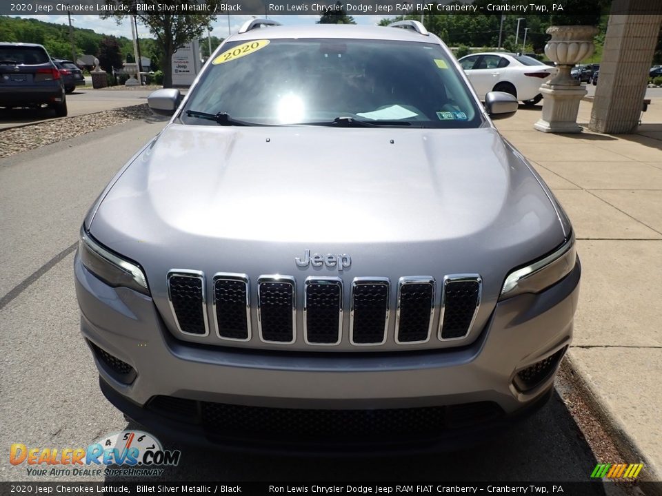 2020 Jeep Cherokee Latitude Billet Silver Metallic / Black Photo #8