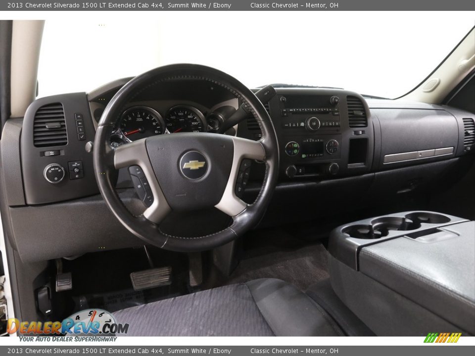 2013 Chevrolet Silverado 1500 LT Extended Cab 4x4 Summit White / Ebony Photo #6