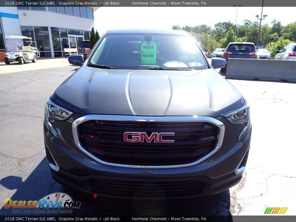 2018 GMC Terrain SLE AWD Graphite Gray Metallic / ­Jet Black Photo #13