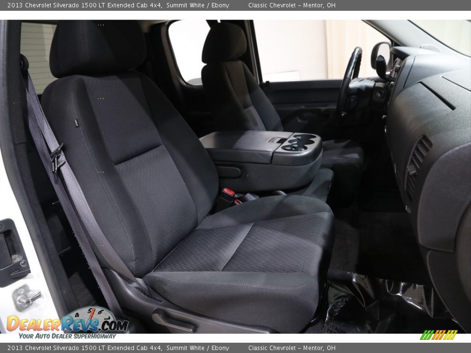2013 Chevrolet Silverado 1500 LT Extended Cab 4x4 Summit White / Ebony Photo #11