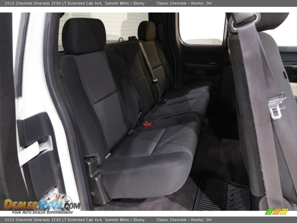 2013 Chevrolet Silverado 1500 LT Extended Cab 4x4 Summit White / Ebony Photo #12