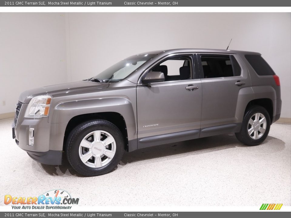 2011 GMC Terrain SLE Mocha Steel Metallic / Light Titanium Photo #3