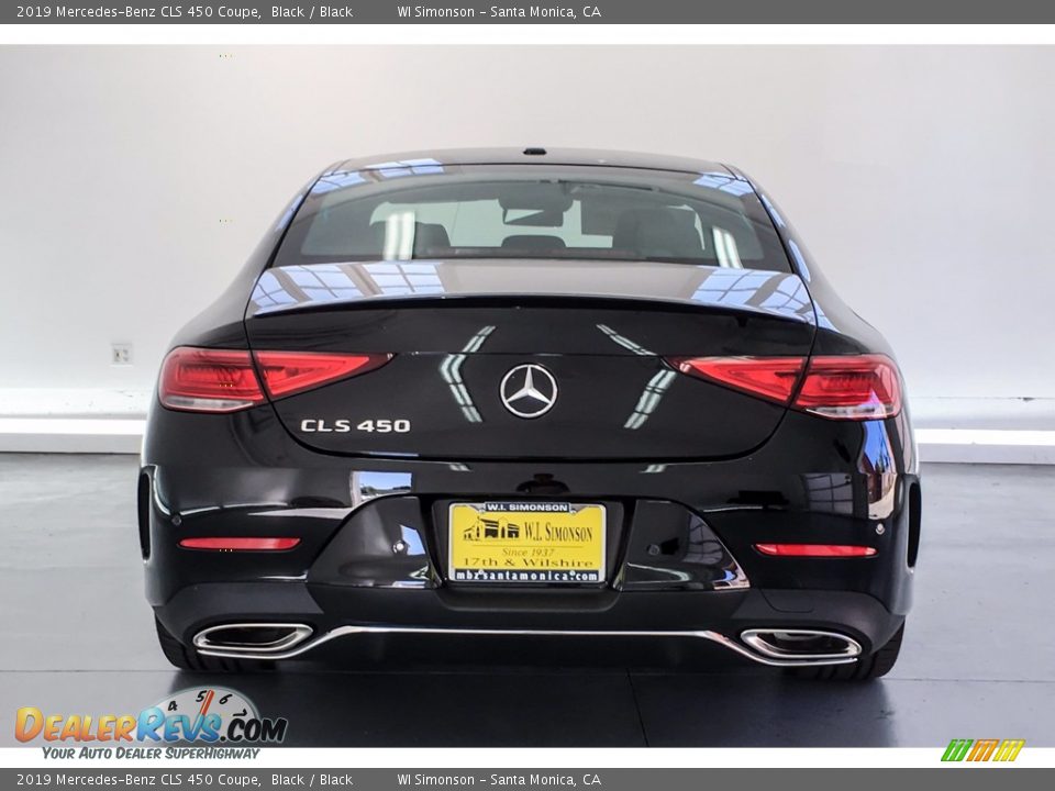 2019 Mercedes-Benz CLS 450 Coupe Black / Black Photo #3