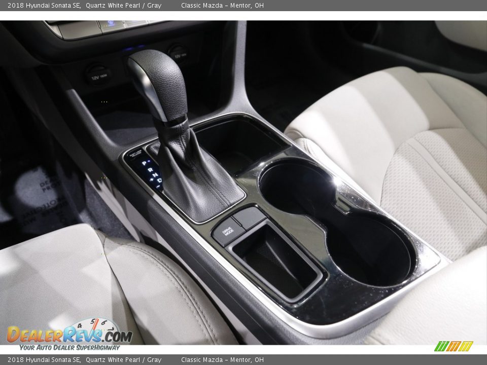 2018 Hyundai Sonata SE Quartz White Pearl / Gray Photo #12