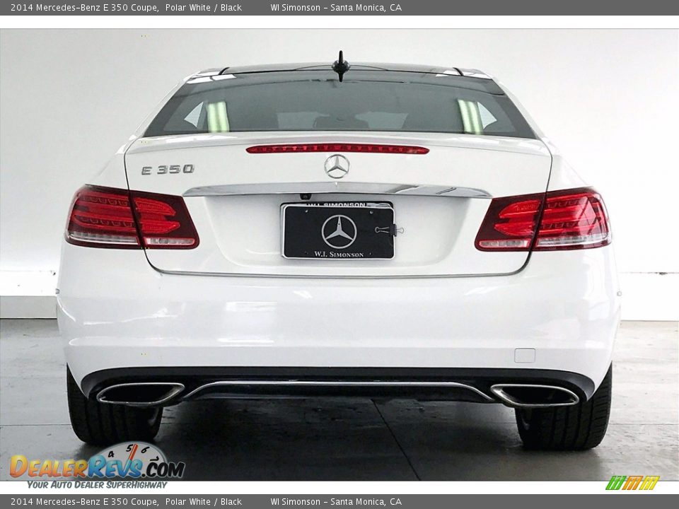 2014 Mercedes-Benz E 350 Coupe Polar White / Black Photo #3