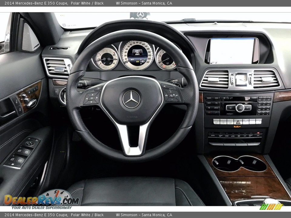 2014 Mercedes-Benz E 350 Coupe Polar White / Black Photo #4