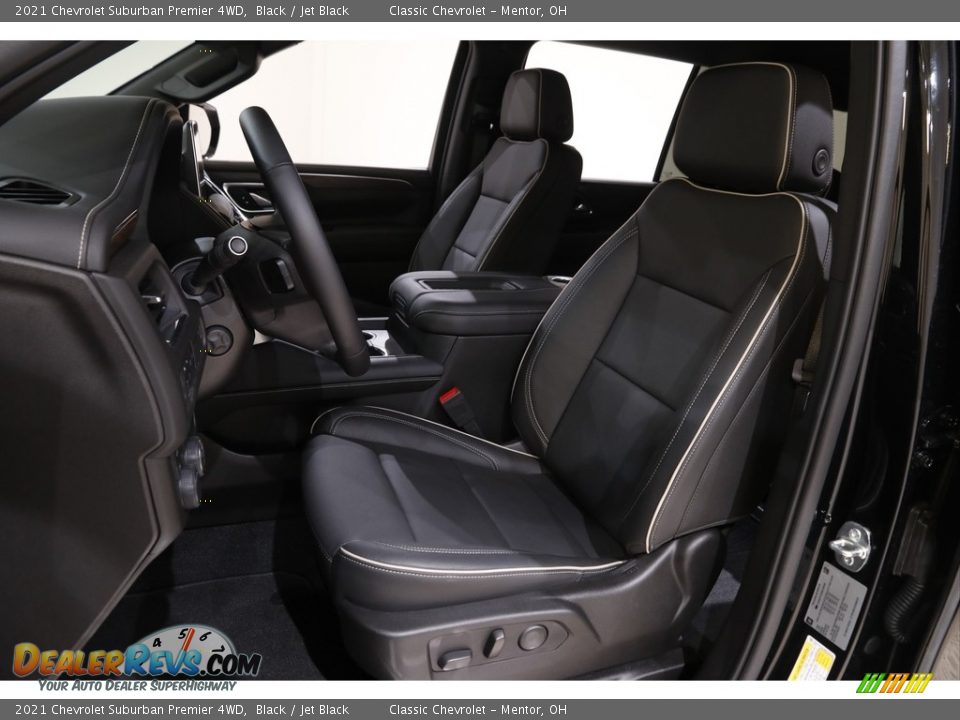 2021 Chevrolet Suburban Premier 4WD Black / Jet Black Photo #5