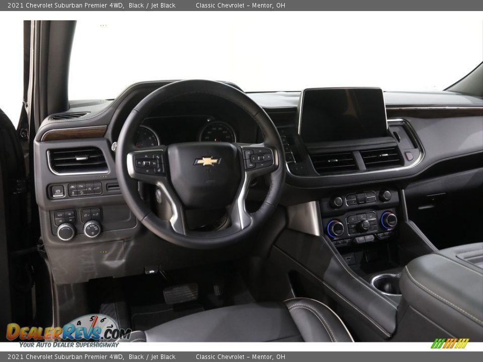2021 Chevrolet Suburban Premier 4WD Black / Jet Black Photo #7