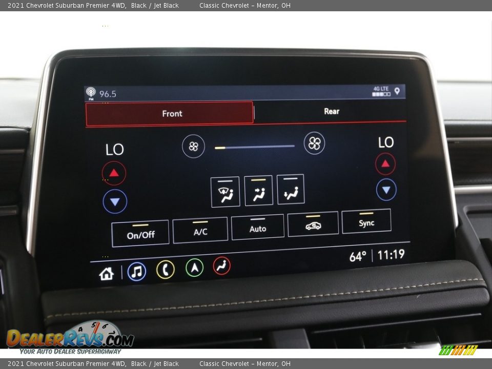 2021 Chevrolet Suburban Premier 4WD Black / Jet Black Photo #14