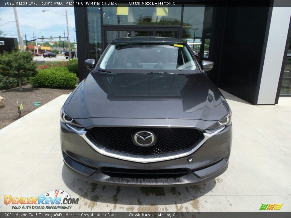 2021 Mazda CX-5 Touring AWD Machine Gray Metallic / Black Photo #2