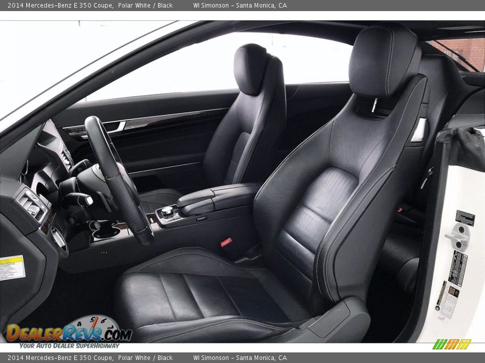 Front Seat of 2014 Mercedes-Benz E 350 Coupe Photo #18