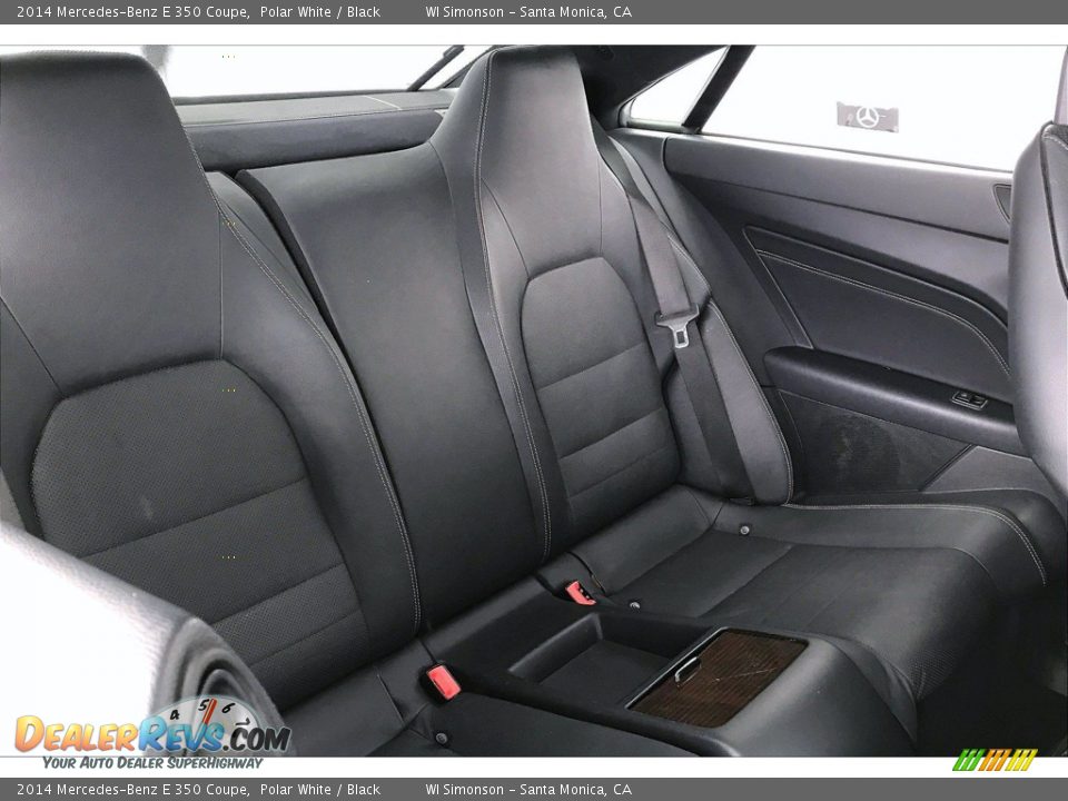 Rear Seat of 2014 Mercedes-Benz E 350 Coupe Photo #19