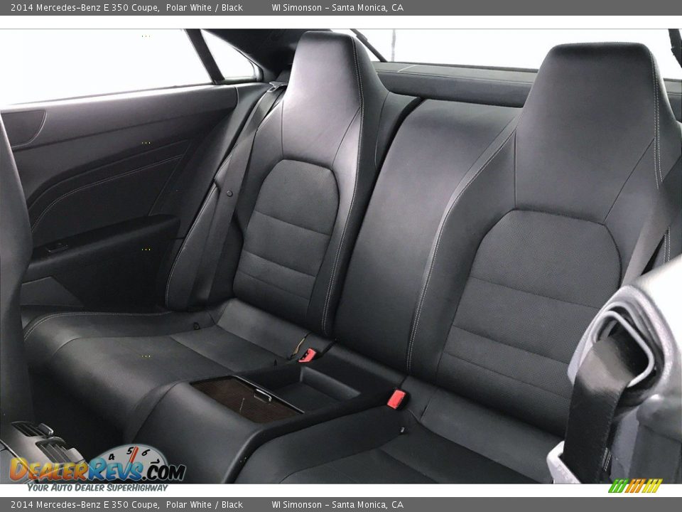 Rear Seat of 2014 Mercedes-Benz E 350 Coupe Photo #20