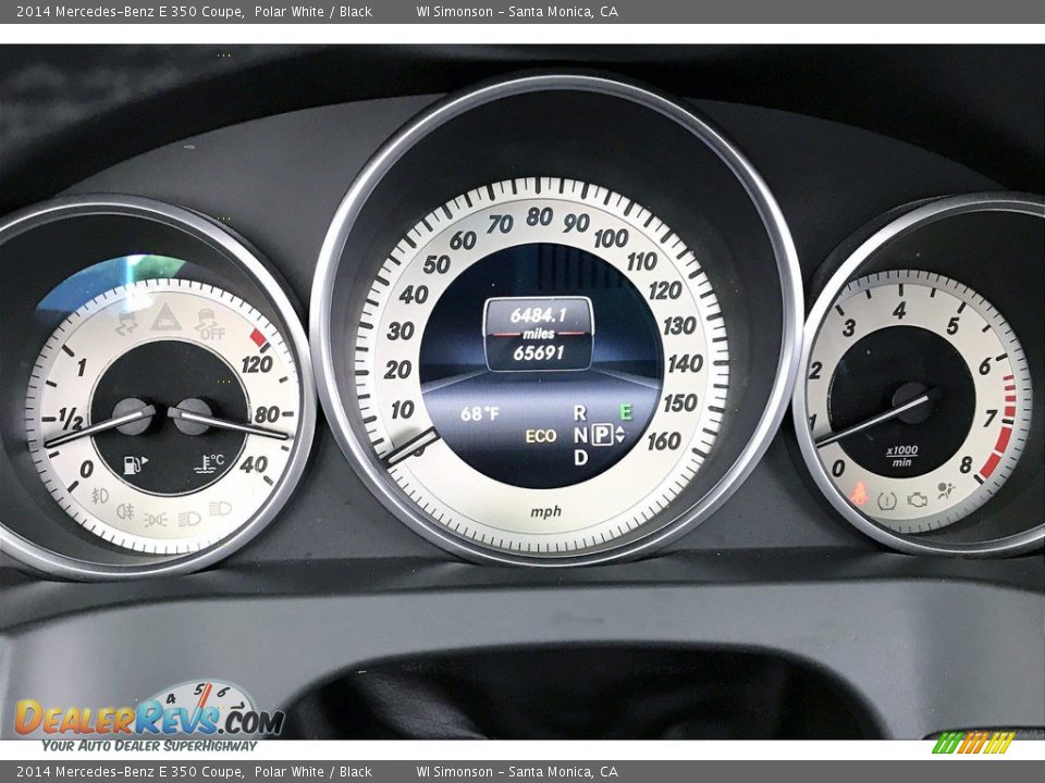 2014 Mercedes-Benz E 350 Coupe Gauges Photo #23