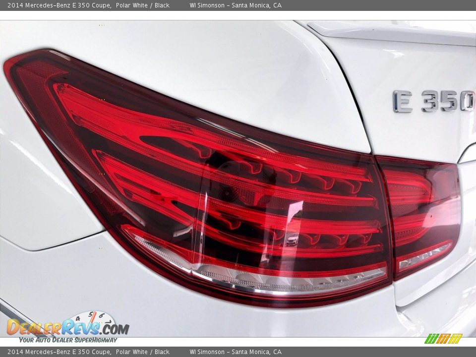 2014 Mercedes-Benz E 350 Coupe Polar White / Black Photo #29