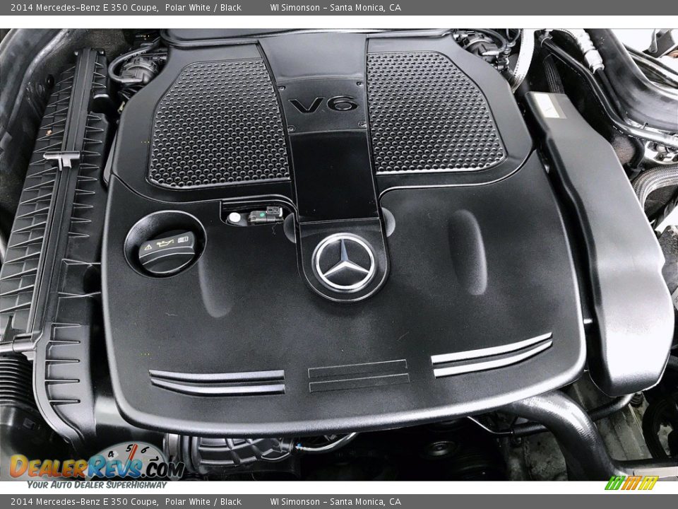 2014 Mercedes-Benz E 350 Coupe Polar White / Black Photo #32