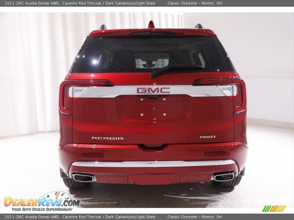 2021 GMC Acadia Denali AWD Cayenne Red Tintcoat / Dark Galvanized/Light Shale Photo #20