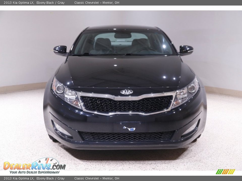 2013 Kia Optima LX Ebony Black / Gray Photo #2